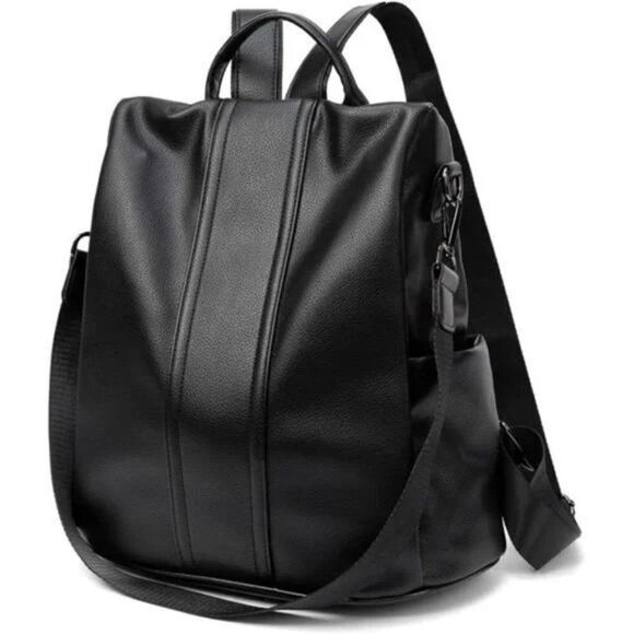 Women Backpack Purse Waterproof Nylon Anti-theft Rucksack Lightweight Shoulder - Picture 4 of 9